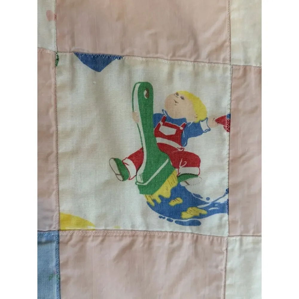 Handmade vintage patchwork
